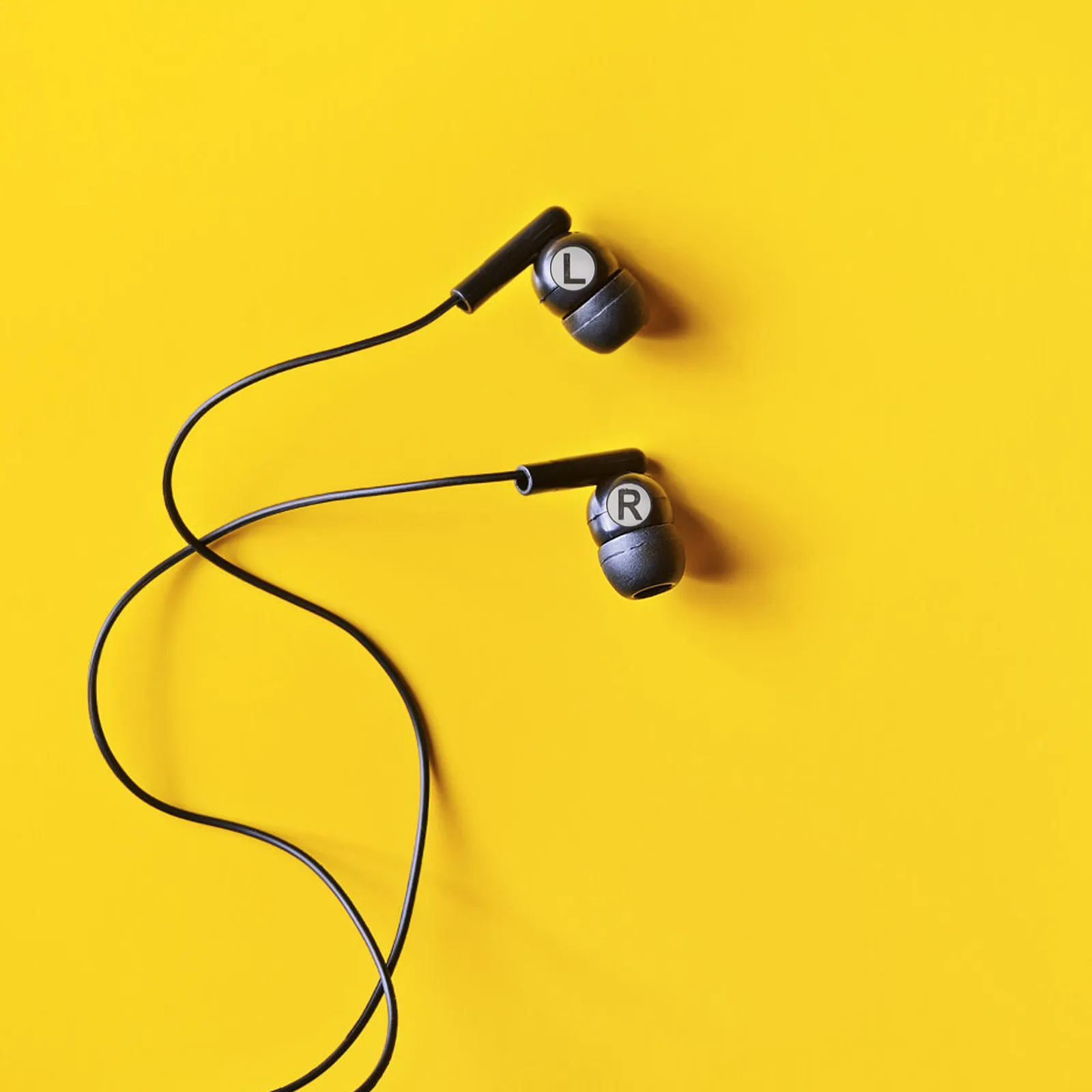 6Sheets Self Adhesive Earphone Left Right Marking Stickers Round Direction Labels Earphone Identification Tags Clear
