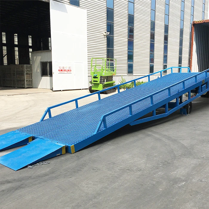 10t 12t 14t  16t Split type mobile  dock ramp  manual loading dock leveler