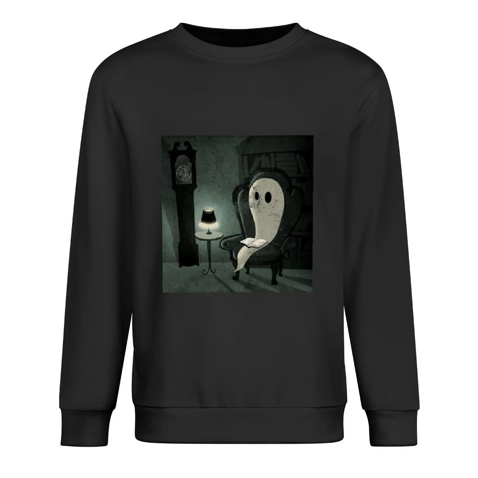 

#phoebe bridgers ghost reading book Pullover autumn fashion men men's winter sweater tracksuit hooded sweatshirt