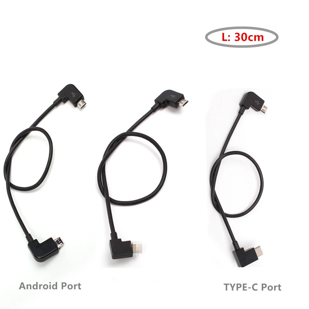 Micro Cable Remote Control Phone Tablet Data Line For Dji Mavic Mini /mini SE / Mavic Pro  /mavic 2 Pro Zoom Drone Accessories