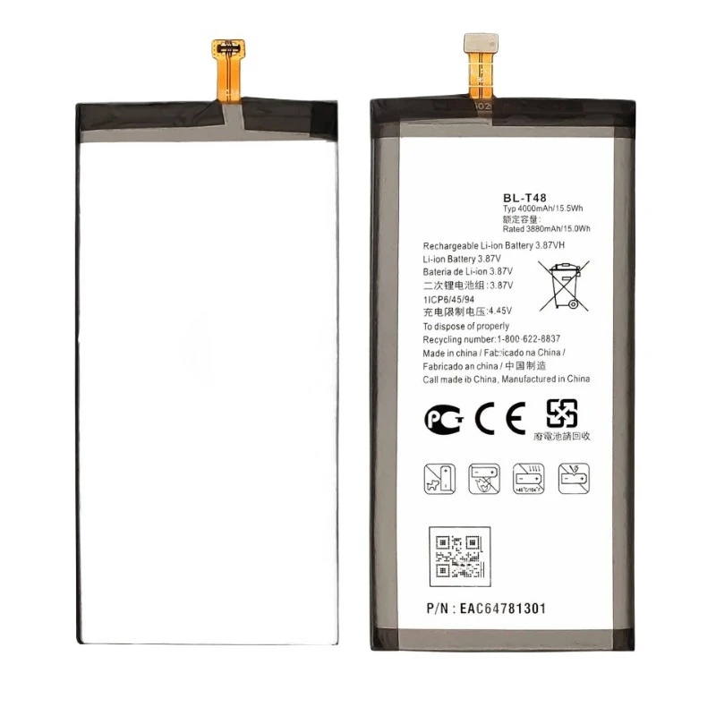 BL-T48 بطارية 3.87 فولت 4000 مللي أمبير ل LG STYLO 6 LM-Q730MM الهاتف المحمول استبدال البطارية العلامة التجارية الجديدة عالية الجودة
