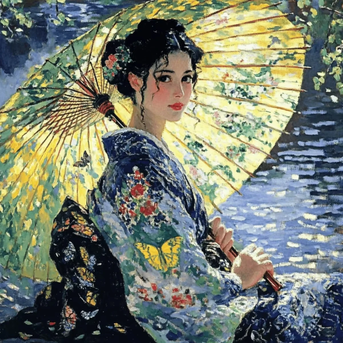 

Пазлы «Красавица с зонтиком», 500/1024 элемента, сложная семейная игра для игровой комнаты, спальни, домашнего декора, подарок