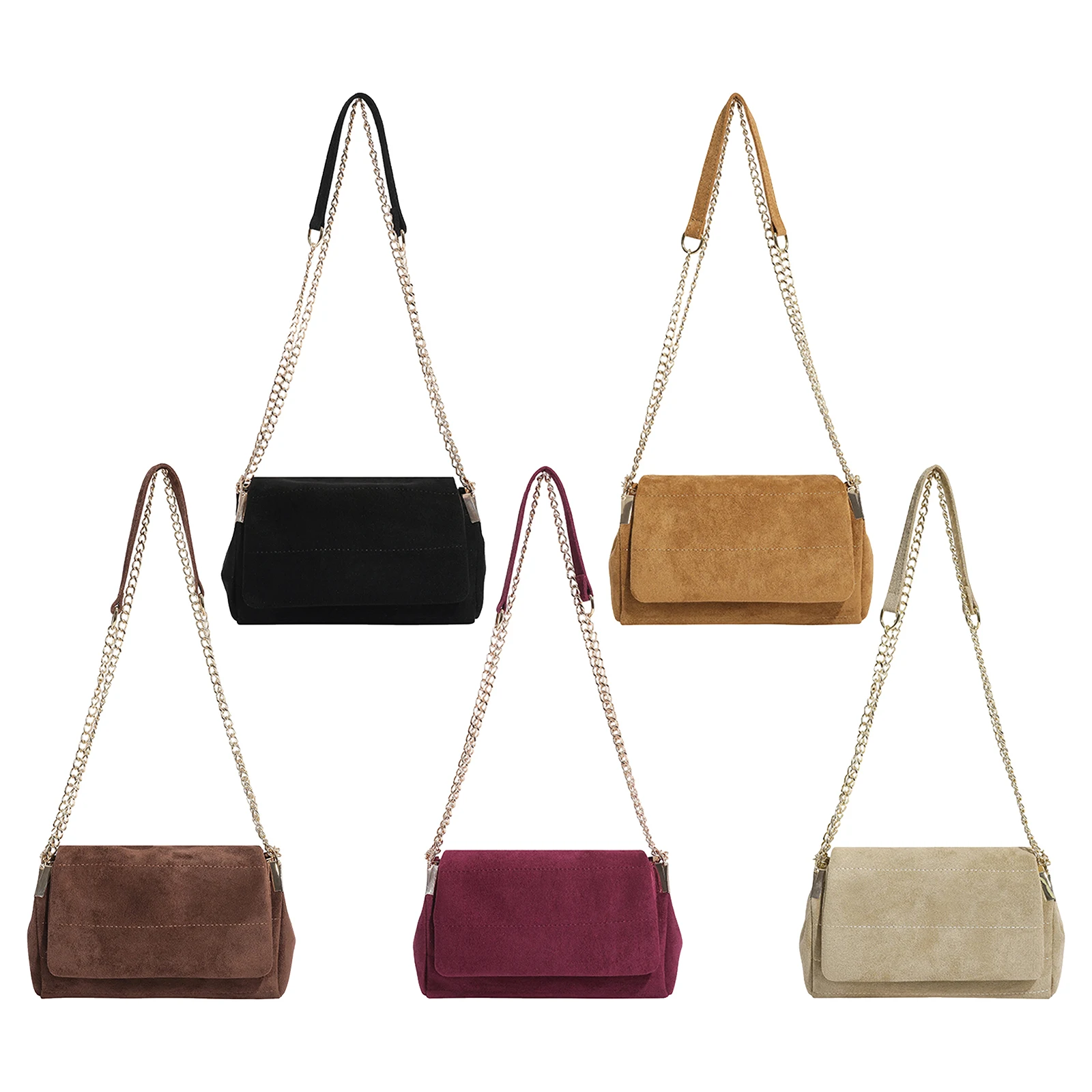 

Сумки из искусственной замши для выпускного вечера с цепочкой, сумки на плечо, сумки с верхней ручкой, вместительные, для женщин, для вечеринок