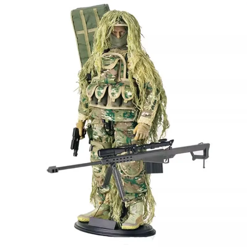 Tweede Wereldoorlog Soldaat Model 1/6 Kleding Vegetarisch Speelgoed Speciale Troepen Jungle Woestijn Sluipschutter Mannelijke Soldaten Desktop Actiefiguur