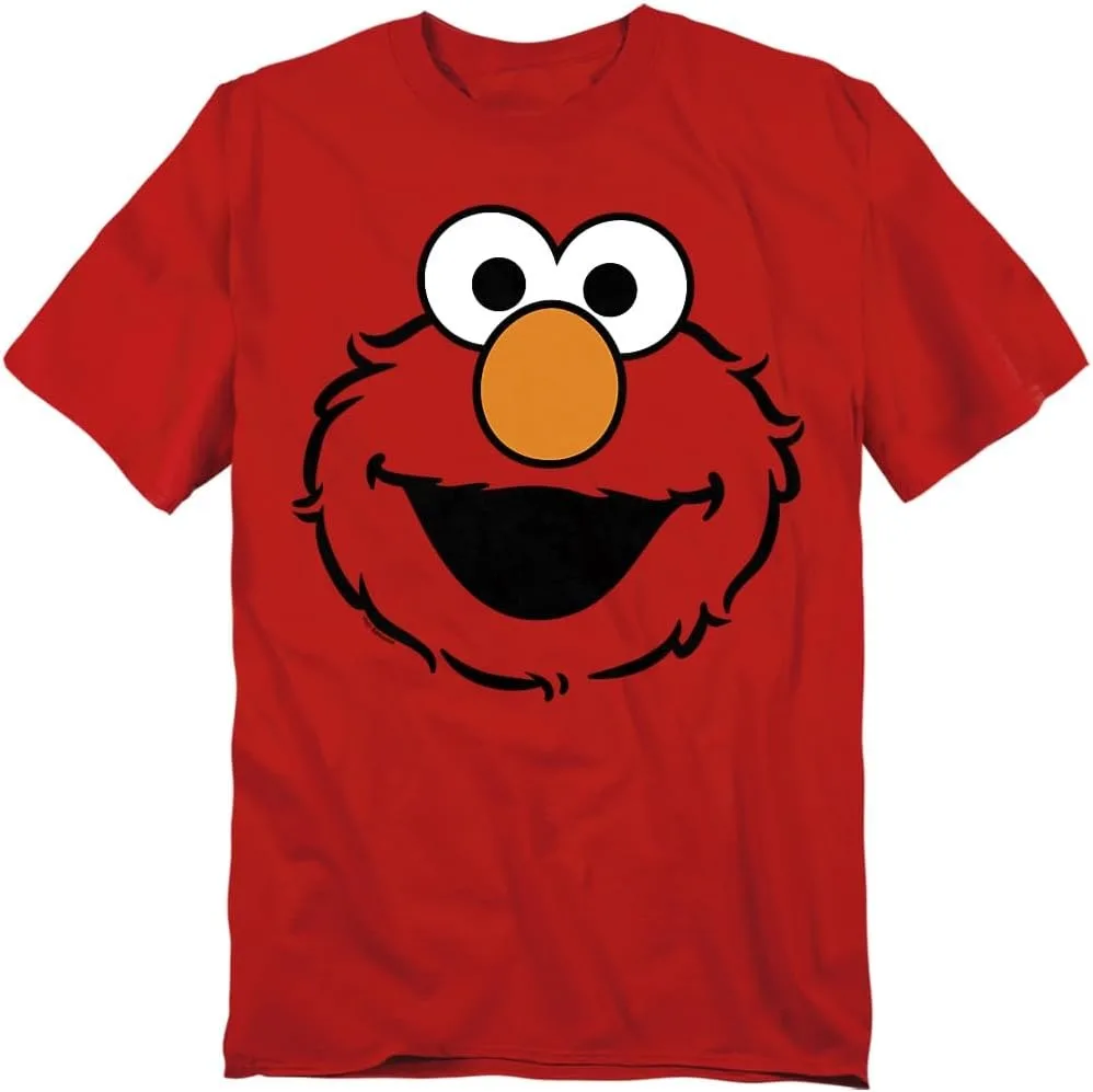 Disfraz de Cara Completa de Plaza Sésamo para Mujer, Colección de Camisetas Unisex para Adultos con Personajes de Dibujos Animados, Tela Suave y Elástica