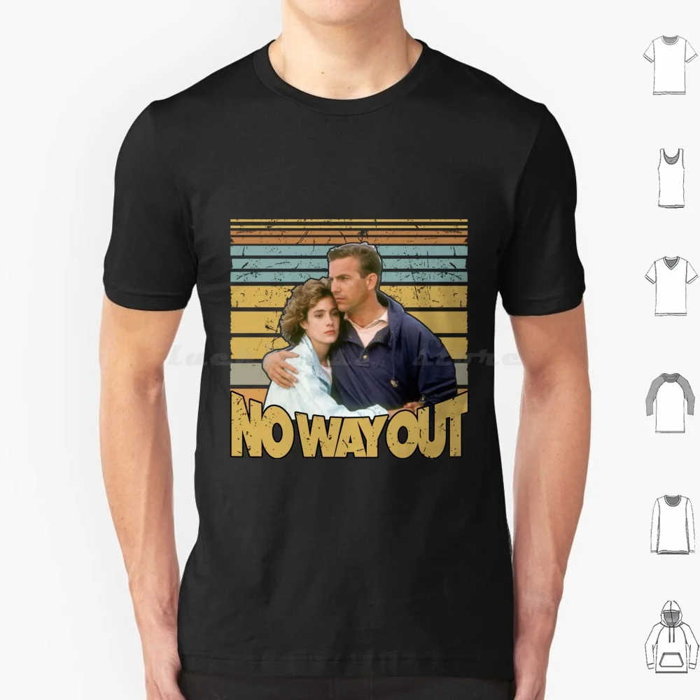 No Way Out Retro Film T Shirt Cotton Men Women DIY Print Life On The Stage Will Patton Films American Actors Movies Roger Sci