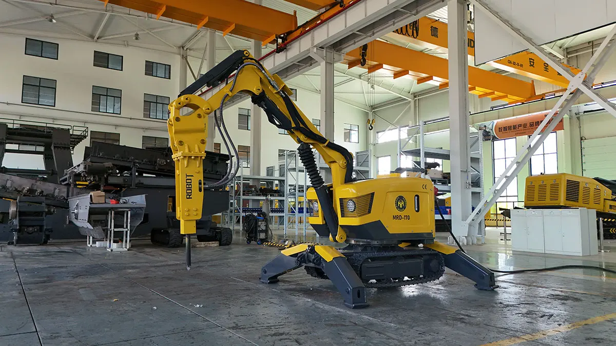 Electric Remote-Controlled Demolition Robot To Digging, Crushing, Gripping And Clearing Mining Cost-effective