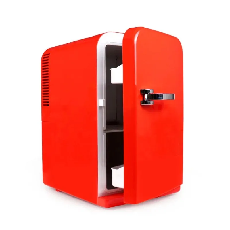 ตู้เย็นEvercool 15l Red Mini Freezer 12v 220v เทอร์โมอิเล็กทริกพลาสติก
