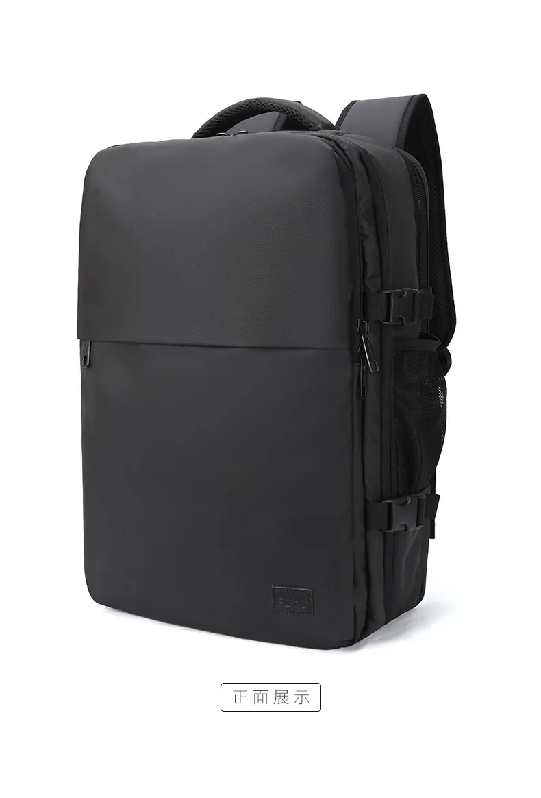 Business-Reiserucksack für Herren, 17-Zoll-Laptop-Rucksäcke, große Kapazität, Herrenrucksack, wasserdicht, lässig, Outdoor-Reisetaschen, Rucksack – Detail 15