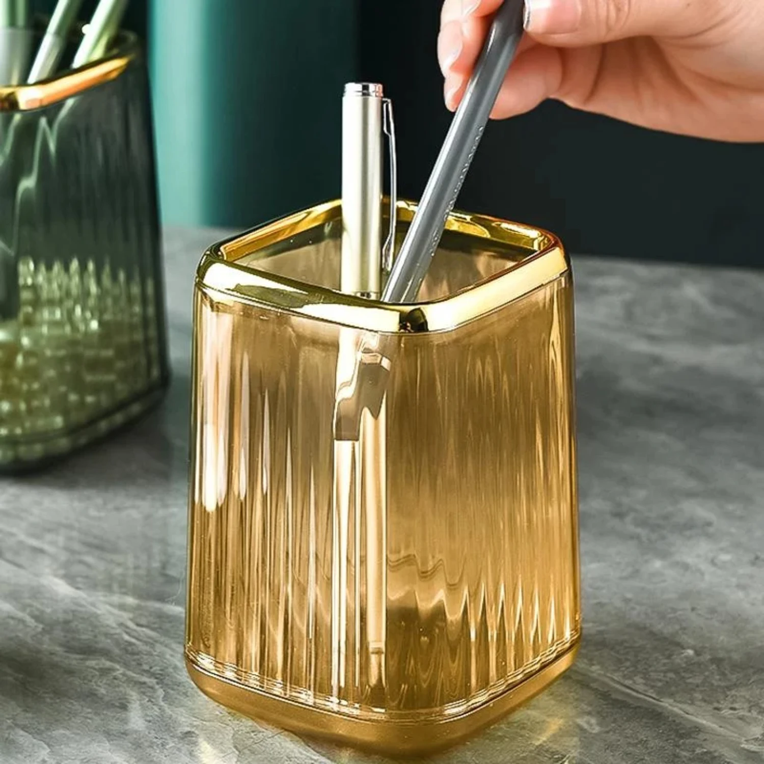 Boîte vide pour pinceaux de maquillage, 1 pièce, support organisateur pour pinceaux cosmétiques, rouge à lèvres et stylos