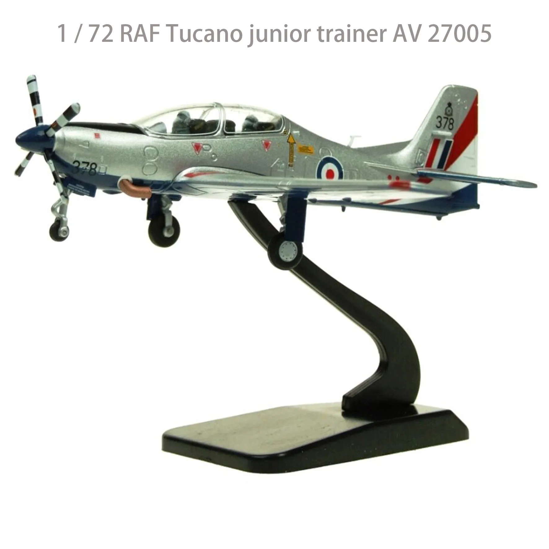 

Fine 1 / 72 RAF Tucano junior trainer AV 27005 Alloy simulation finished product model