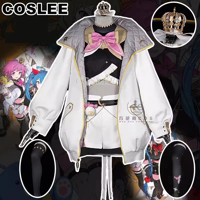 COSLEE Project Sekai Kamishiro Rui/Tenma Tsukasa/Otori Emu/Kusanagi Nene Cosplay Costume PJSK Cool Uniform Suit Party Outf