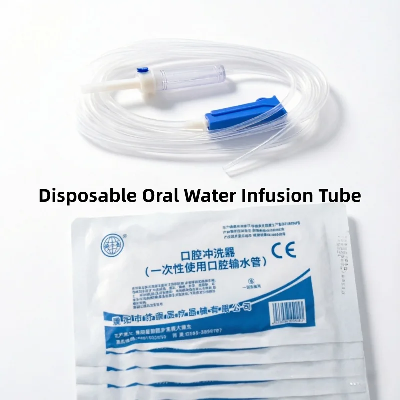 5/10Pcs Dental Irrigation Tubes, Disposable Clear NSK-Compatible Syringes for Dental Clinic, CE Certified, Hygienic  Easy-Insert