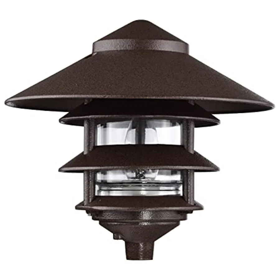 

SF76/637 One 2 Louver Hood Outdoor Pagoda Landscape Pathway Light