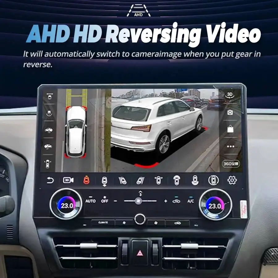 

16.8inch Android 13 Car Radio Touch Screen Carplay GPS Video Player For Toyota Prado Land Cruiser 150 2010-2021 Multimedia Navi