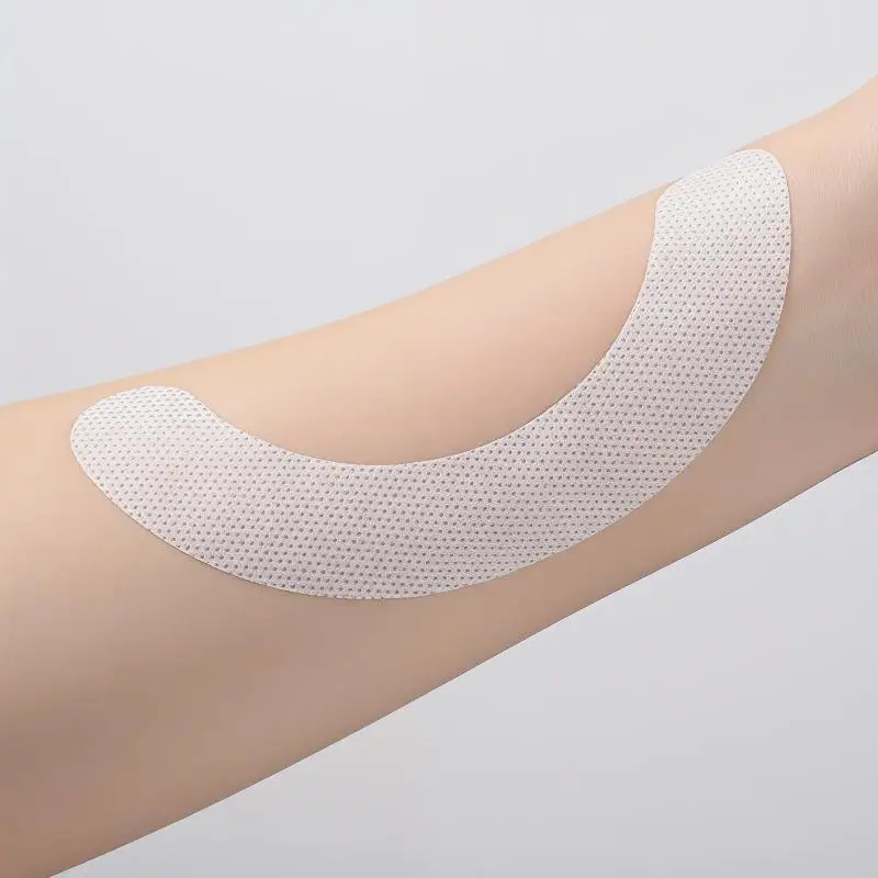 10Pcs Elastic Ostomy Barrier Strips Spunlace Nonwoven Fabric Leak Skin Adhesive Ostomy Extender Barrier Tape For Colostomy Bag
