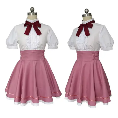 चोबिट्स ची नौकरानी पोशाक वर्दी पोशाक एनीमे अनुकूलित कॉस्प्ले वेशभूषा 10 best sales ची कॉस्प्ले - №3