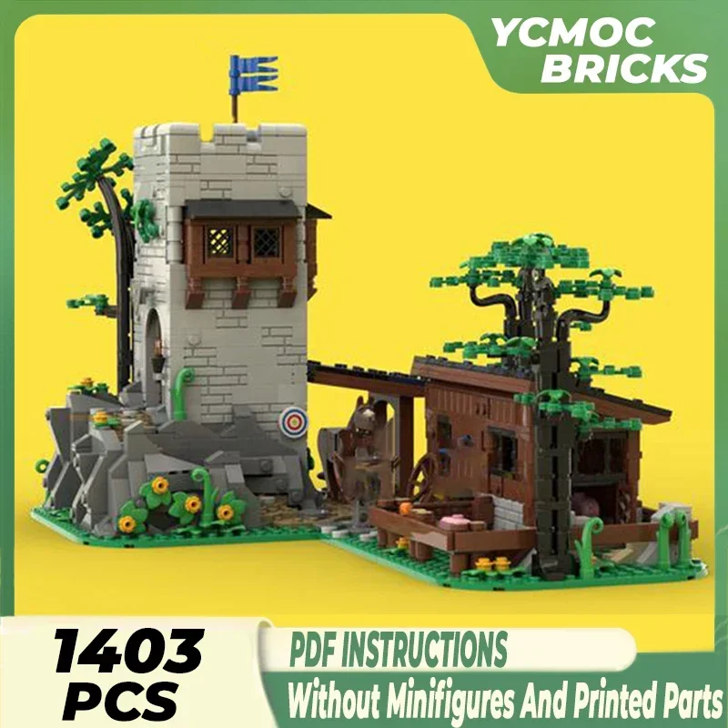 Moc Building Blocks Military Model Eagle Watchtower Technical Bricks DIY Assembly Construction Toys For Childr Holiday Gifts