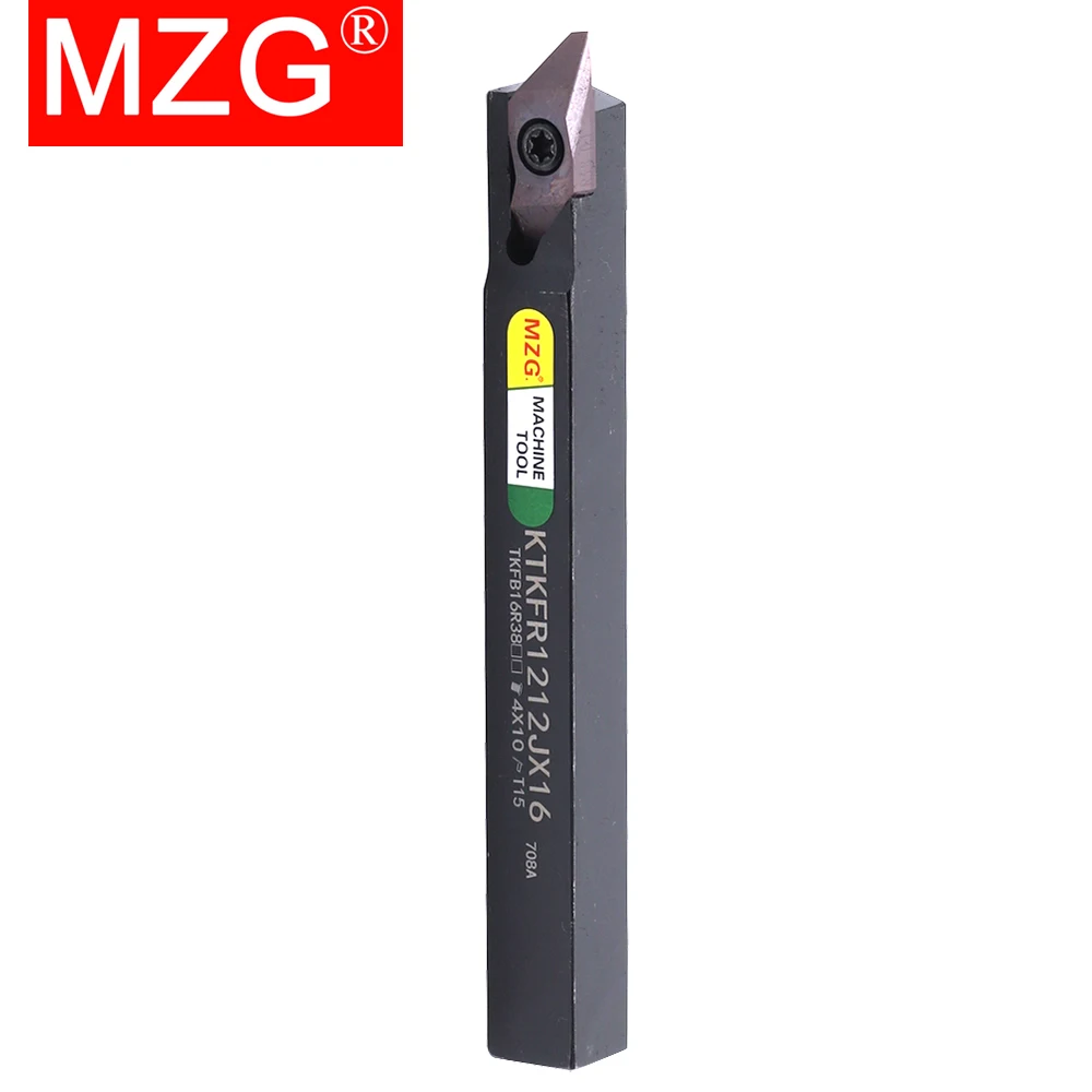 MZG KTKFR KTKFR1010 KTKFR1212 KTKFR1616 KTKFR2020 JX12 JX16 Use TKF12R TKF16R Inserts CNC Grooving Turning Cutting KTKFR