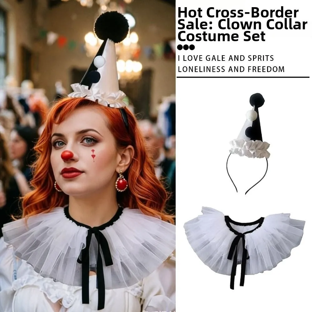 conjunto-de-2-pecas-leve-para-fantasia-de-palhaco-tiara-gravata-borboleta-capa-e-colarinho-falso-ajustavel
