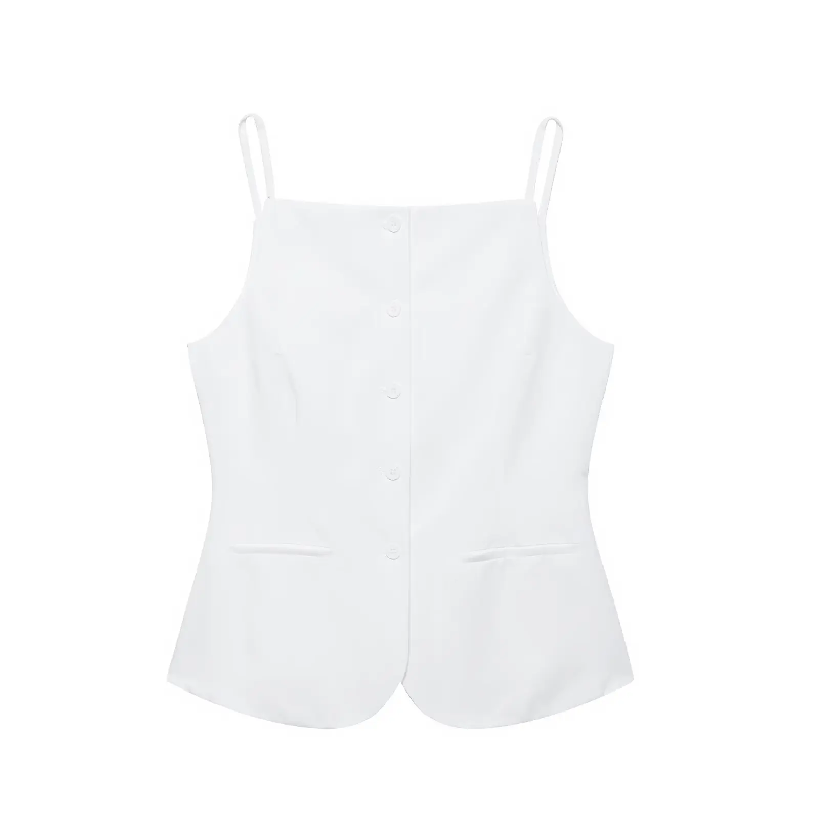 

Укороченный топ и орты Комплект с декором на пуговицах Женский ансамбль Faion ort Sve круглый Ne Design Костюм из двух предметов