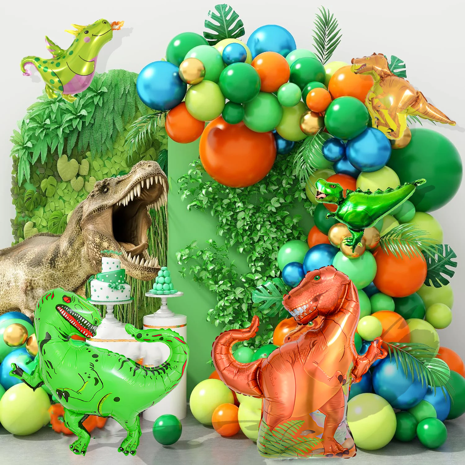 Como Organizar uma Festa na Mesa com Tema de Dinossauros