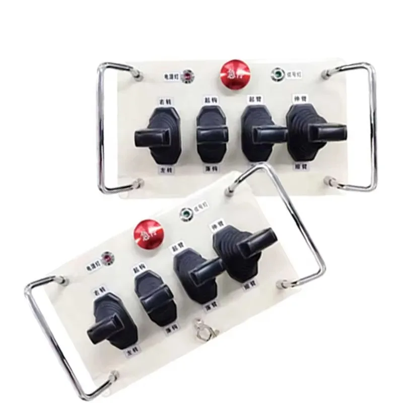 4 Levers Rechargeable ABS Waterproof Semi-automatic Industrial Remote Control For Crane & Truck  Good Quality