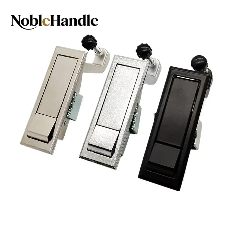 Haitan MS708 Push Pop-out Flat Lock, Release Button Panel Lock for High Pressure Boiler and Mechanical Equipment Cabinets