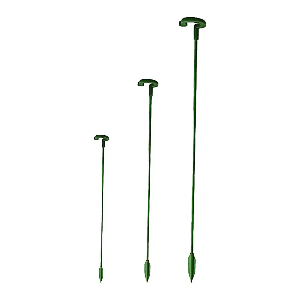 إطار مضاد للإطارات لتثبيت النباتات، عمود واحد لدعم البستنة، دعامة دعم زهور الحديقة الخارجية