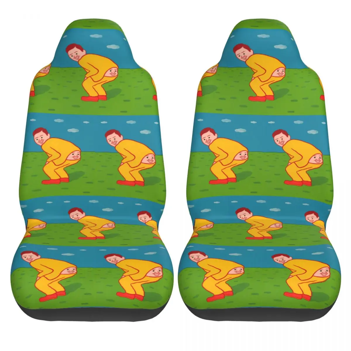 

Чехлы на автомобильные сиденья в стиле аниме Art J-Joan Cornella, высококачественные зимние чехлы на автомобильные сиденья, гибкий полиэстер, чехол из 2 предметов