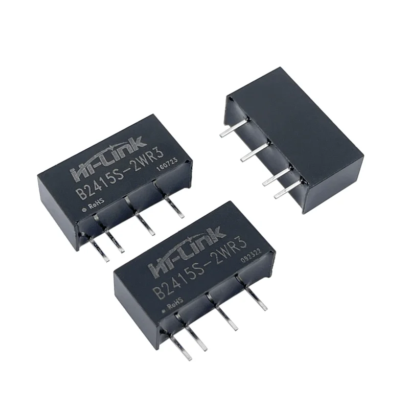 2W 3.3V/5V/9V/12V/15V/24V B2405S-2WR3 B2412S-2WR3 하이링크 DC DC 절연 전원 공급 장치 모듈 21.6-26.4V