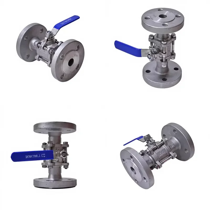 

304 Stainless Steel Flange Valve Industrial Pipeline Manual High Pressure System Ball Valve OEM