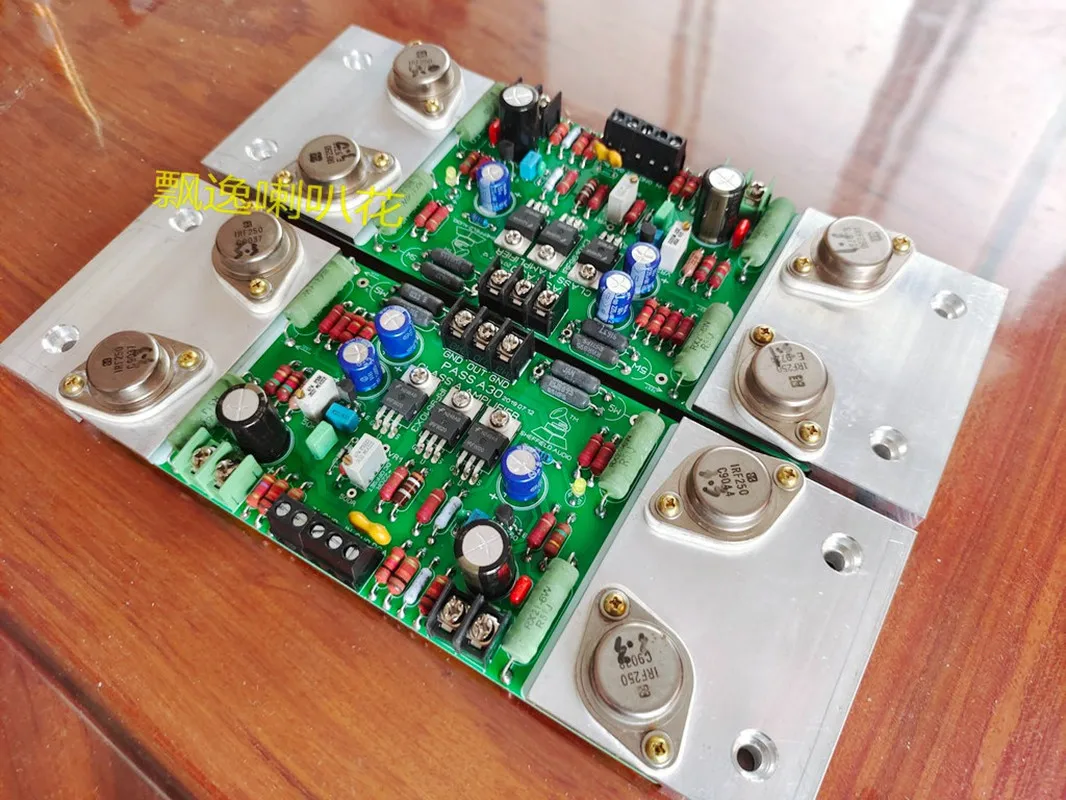 

PASS A3 30W Single-ended Class A Gold-sealed Field Tube IRF250 Audio Amplifier Board Supports Balanced And Single-ended Input