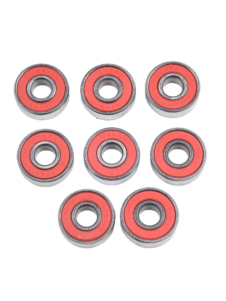 8pcs Ceramic Ball 608RS Inline Roller Skate Wheel Bearing ABEC 11 Anti-rust Skateboard Wheel Bearing  8x22x7mm