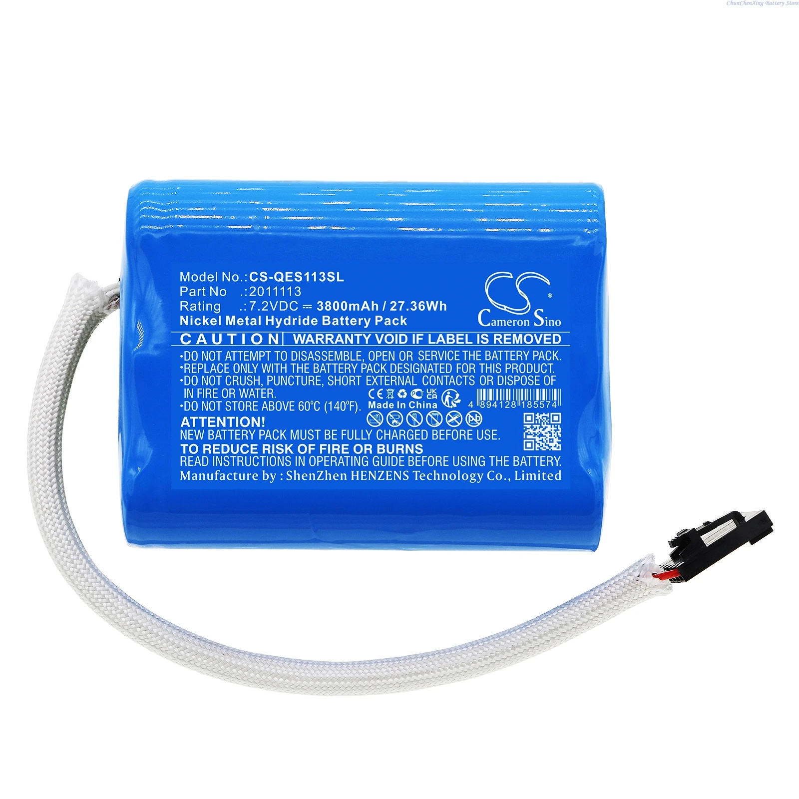 

Cameron Sino 7.2V 3800mAh Battery 2011113 for QED Environmental Systems +TOOL