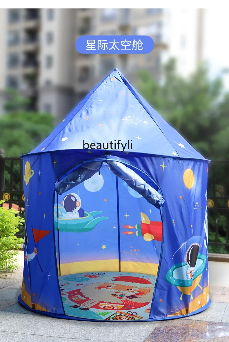 Tent Indoor Girl Outdoor Baby Toy House Mushroom Room Folding Castle, Secret Base Cabin