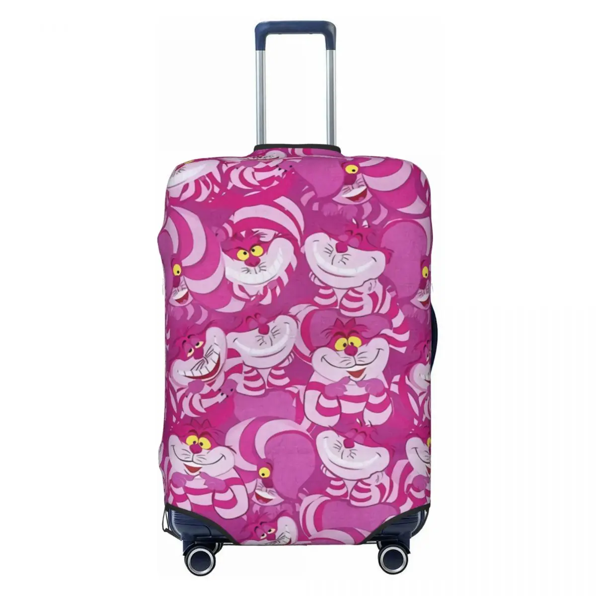 

Чехол для багажа с рисунком Чеширса и кота на заказ, забавные защитные чехлы для чемодана, костюм для 18-32 дюймов