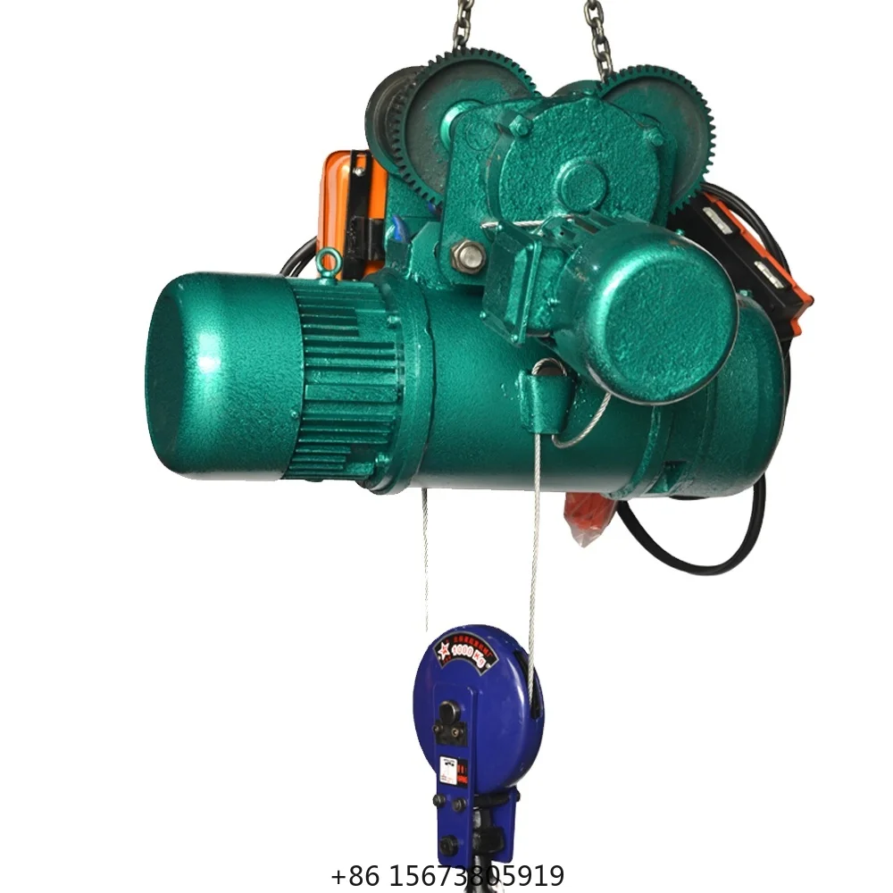 3Ton CD1/MD1 New Hot Selling Wire Rope Electric Winch High Quality Electric Hoist with Low Headroom for Restaurants & Hotels