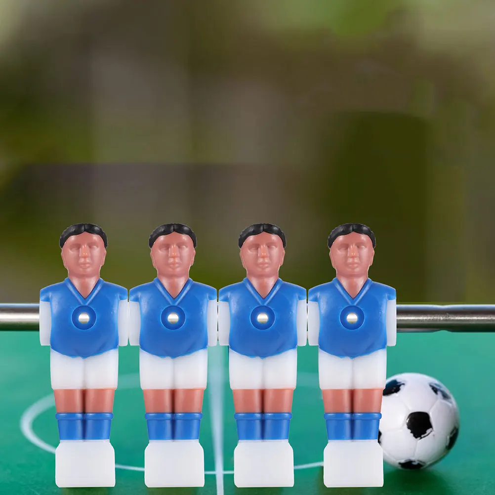 

12pcs Foosball Man Replacement Football Table Player Accessories Soccer Tournament-Style Durable Odorless Safe