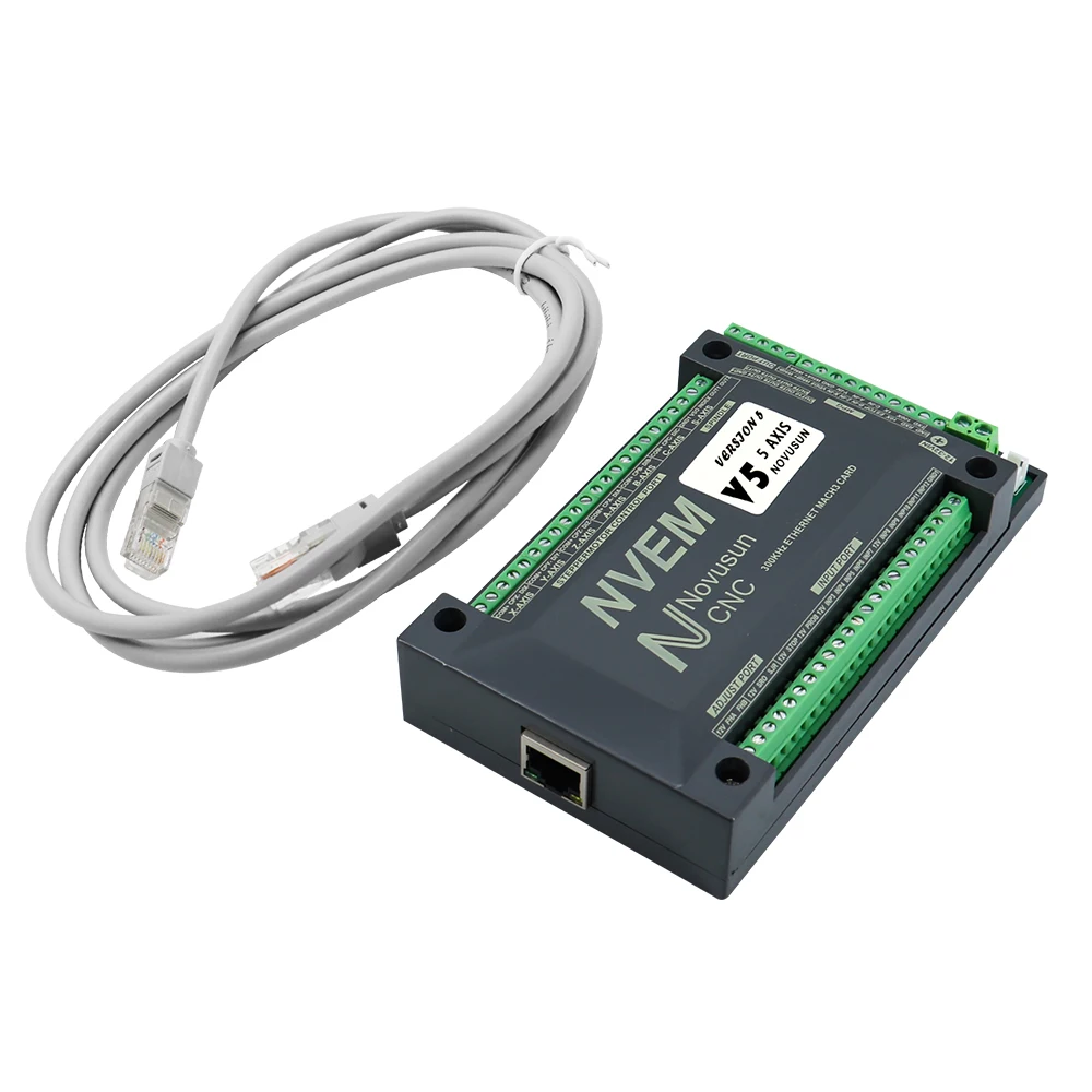

Mach3 4 Axis CNC NVEM Ethernet Control Card Mach3 CNC Controller 3/4/6 Axis 5 Axis CNC Controller Board