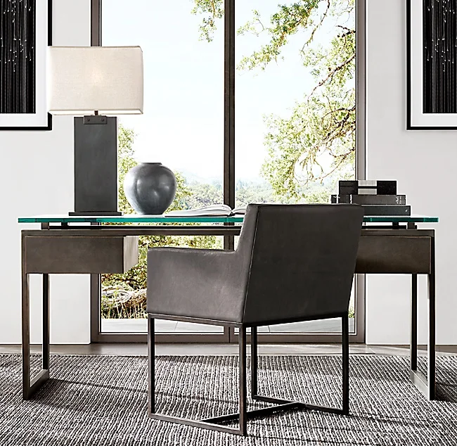 Vintage Table Lamp Reading Lighting Modern Led Hotel Desk Lamp Rectangular Column Table Lamp TL1004/1