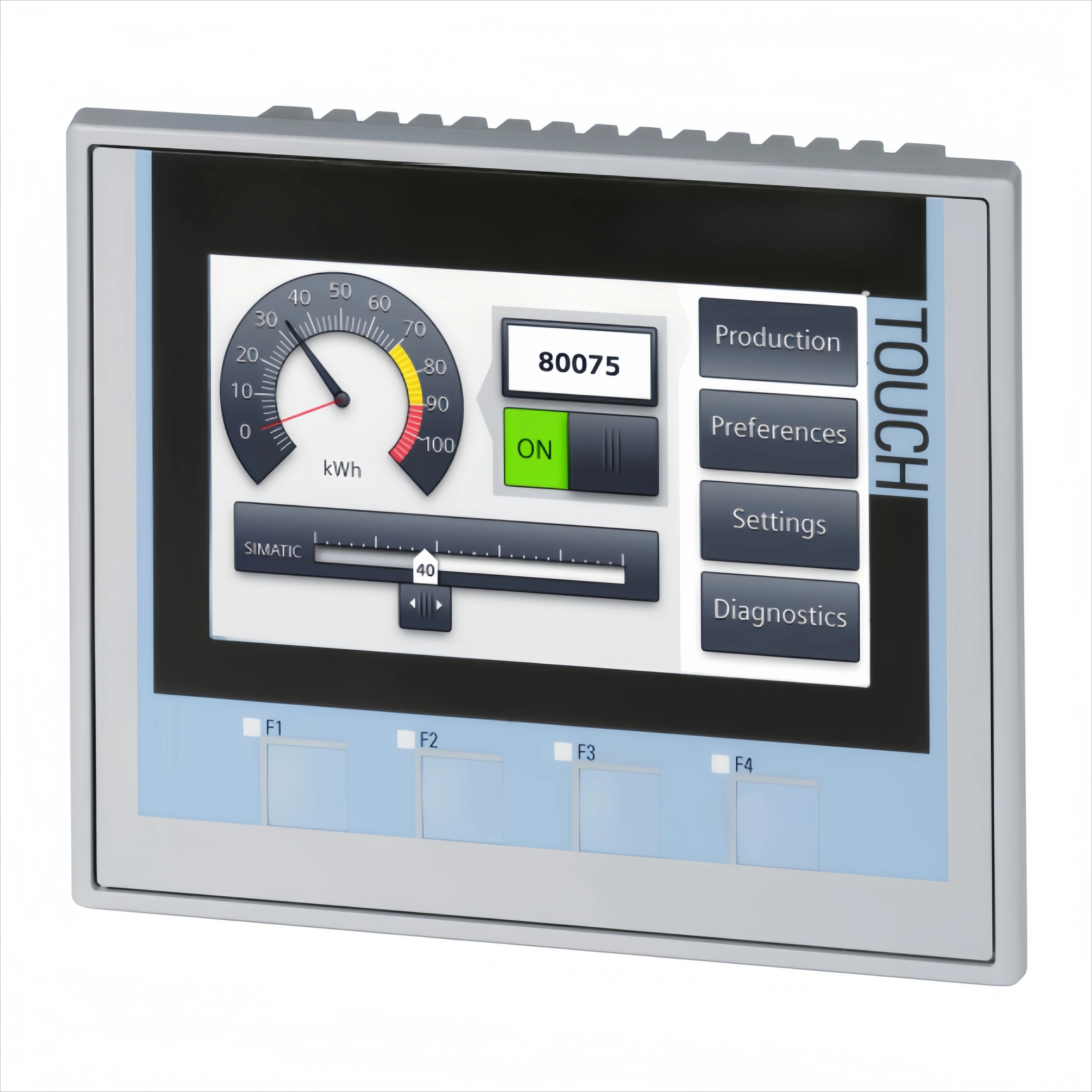 

100% Original HMI KP400 Touch Screen 4 Widescreen TFT Display 6AV2124-2DC01-0AX0 6AV2 124-2DC01-0AX0 HMI KP400