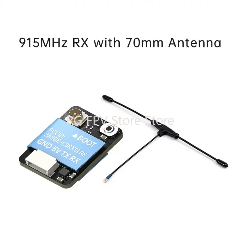 IFlight ELRS 915MHz / ELRS 2.4G Receiver / TX Module W/ 70mm / 40mm Antenna / Dual-Band Antenna / Stick for RC FPV Racing Drone