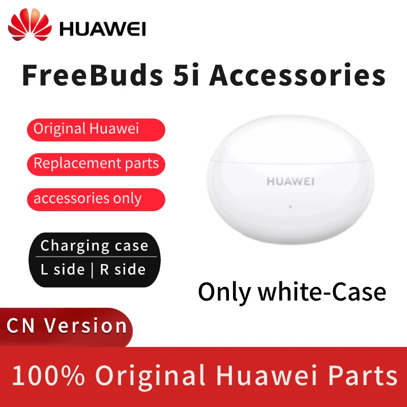 Original Part Replacement For Huawei FreeBuds 5i Wireless Bluetooth Headphone Single Left Right Or Charging Case Part