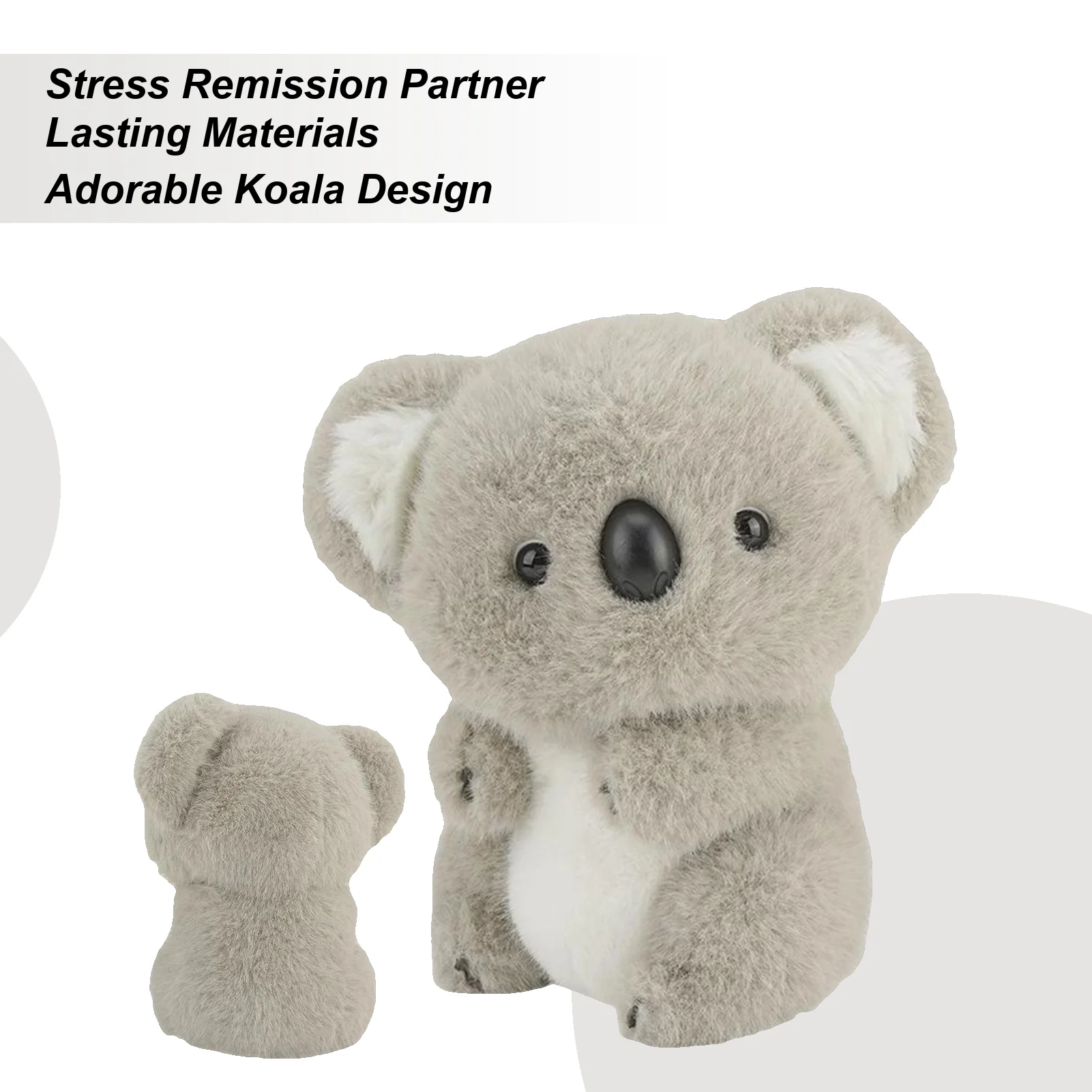 

Koala Bear Stuffed Animal Companion Plush Toy with Soothing Calming for Mental Health Nursery Decor Hospital Stay Baby Shower