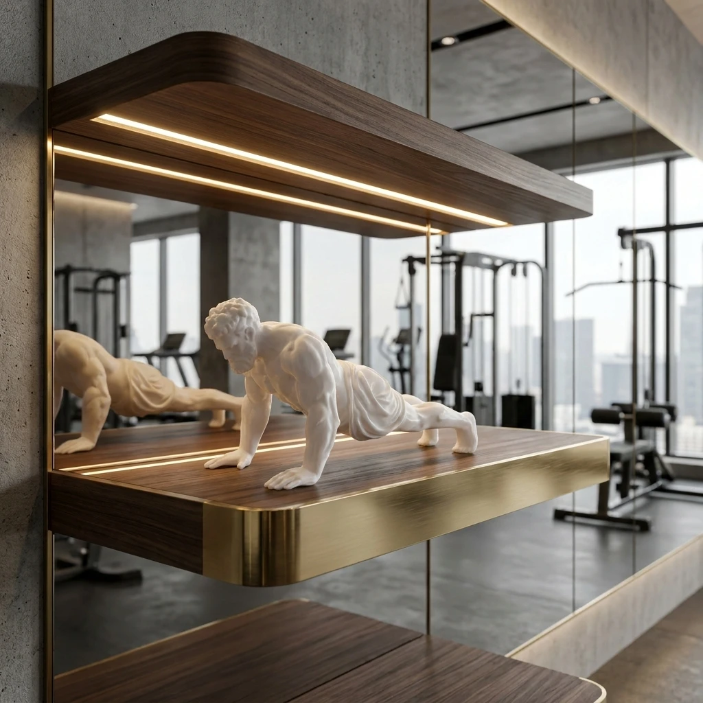 รูปปั้นออกกำลังกายแบบดันตัว ดี - Home Gym Aesthetic บทวิจารณ์และราคา