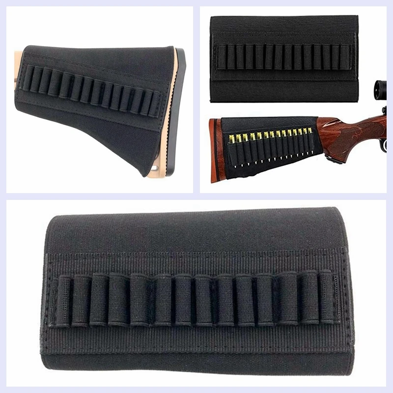 Tactical 9/14 Rounds mag Holder Cartridge Shotgun Shell Pouch for 5.56mm .22/.223.204 Gun Shell Holders