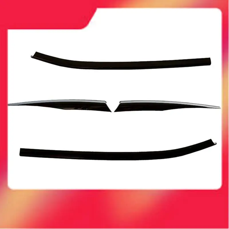 

Under Front Center Grille Grill Moulding Strips Fog Light Cover Trim Front Center Grille Trim For VW Tiguan Rline 2017-2021-M54K