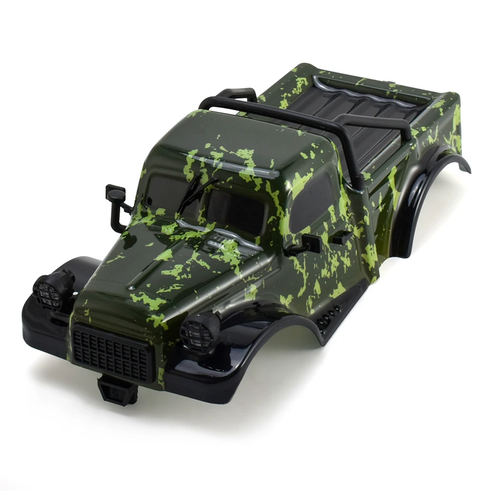 RC クローラー車シェルシミュレーションハードボディシェル 1/18 ダッジピックアップトラックシミュレーションクライミングカーに適しています