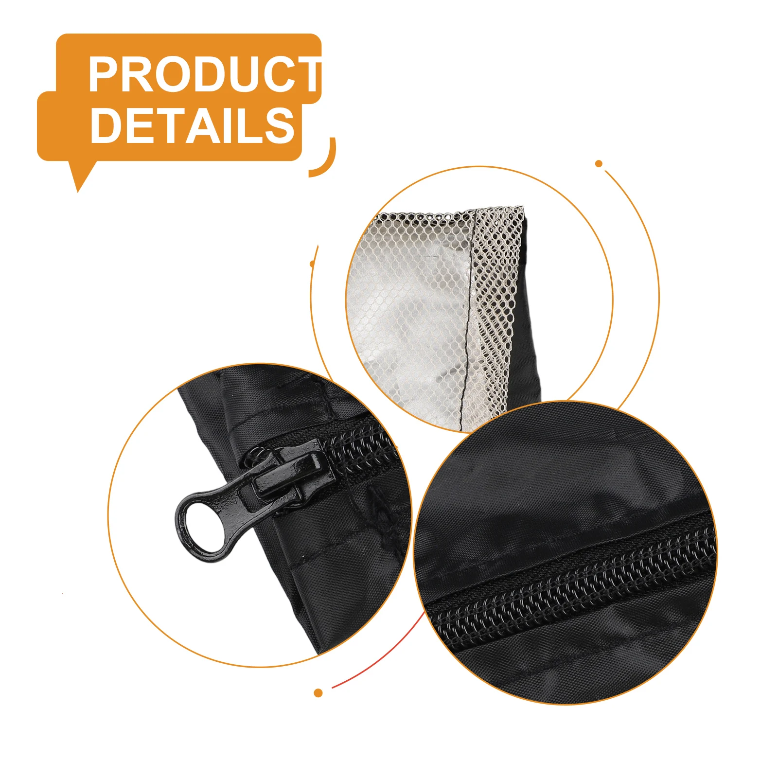 Vertical Outdoor Refrigerator Cover with 210D Oxford Cloth Construction Featuring Waterproofing and Ventilation